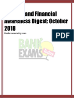 Banking and Financial Awareness
