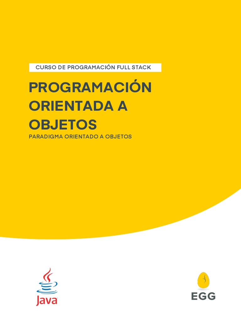 Introducción a la Programación Orientada a Objetos | PDF | Objeto ...
