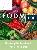 Liste Complete Des Aliments Pauvres en Fodmap 1