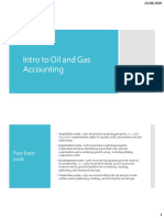 Intro To Oil and Gas Accounting