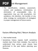 A5 - Risk Management