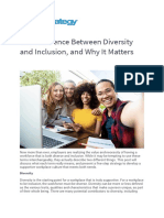 The Difference Between Diversity and Inclusion, and Why It Matters