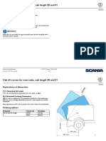 Cab Tilt Curves For Crew Cabs, Cab Length 28 and 31