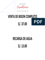 Venta de Bidon Completo