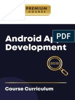 Android App Development: Course Curriculum