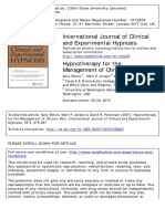 International Journal of Clinical and Experimental Hypnosis