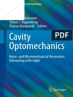 Cavity Optomechanics