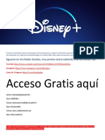 Cuentas de Disney Plus
