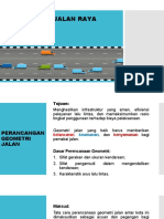 Geometri Jalan Raya