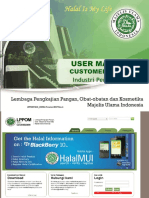 1.1 USER MANUAL Customer Industri Pengolahan 2017 Rev.01