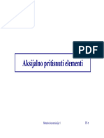 Aksijalno Pritisnuti Elementi: Metalne Konstrukcije 1 P5-1