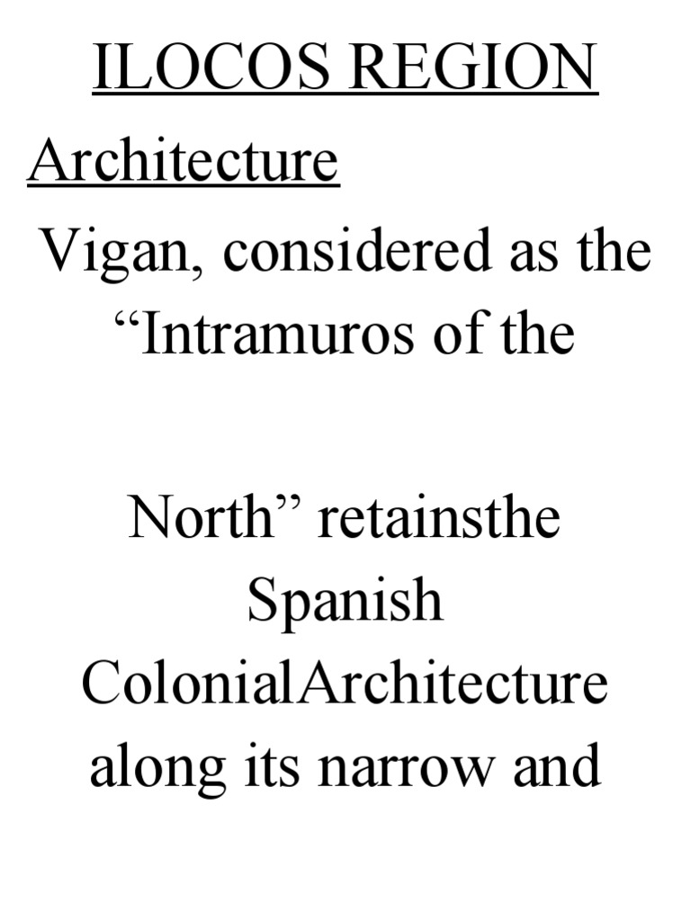 Ilocos Region Culture and Crafts Overview | PDF | Social Science