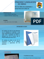 Cuaderno de Obra