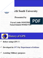 GPS North South University: Presented by