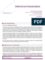 Guion Matematicas Financieras