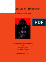 Recuerdos de La Alhambra: by Francisco Tarrega
