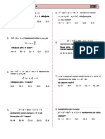 İki̇nci̇ Dereceden Denkelemler Test