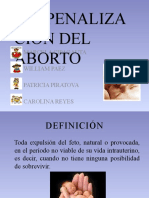 Despenalización Del Aborto Presentacion