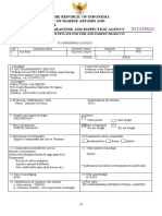 The Republic of Indonesia Ministry of Marine Affairs and Fisheries Fish Quarantine and Inspection Agency