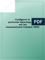 Configuration de spanning tree sur les commutateur catalyst 2950