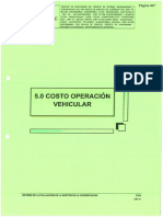 Informe Costo de Operacion Vehicular