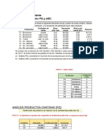 Análisis de producción y ventas de productos de chocolatería