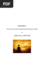 "How You Can Cultivate Abundant Self-Compassion in 2020" By: Michael Samar, LMSW, BCD