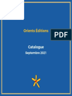 Catalogue Septembre 2021 - Orients