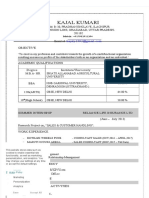 PDF Kajal Kumari Resume Sales