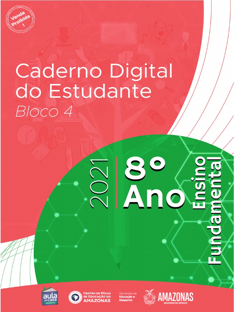 Caderno Digital do Estudante - 8º Ano | PDF | Nutrientes | Alimentos