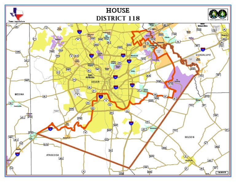 Texas House District 118 Map | PDF | Texas