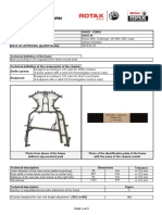 Brp-Rotax Chassis Approval Form: Haase - Corsa Edox 20