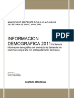 Información Demográfica de 2011 (2)
