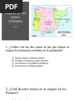 Repaso Reinos Cristianos