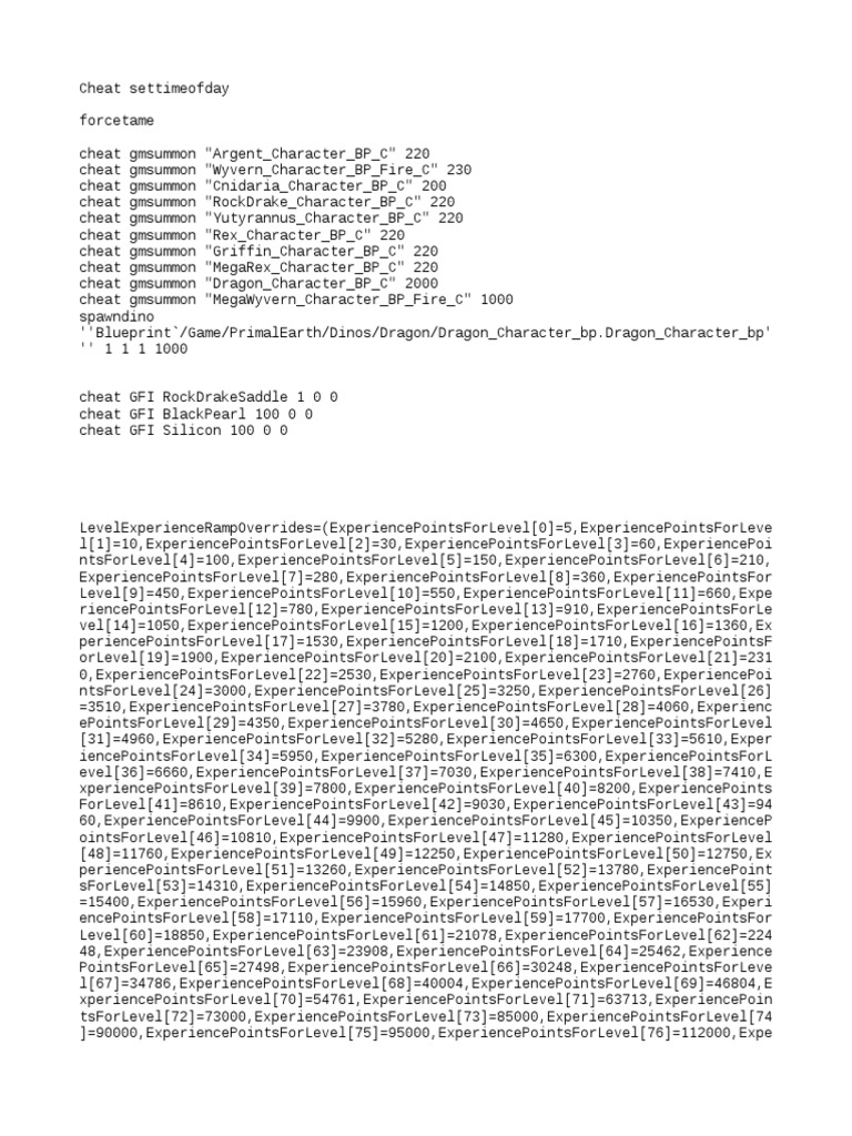 Codigo Ark | PDF