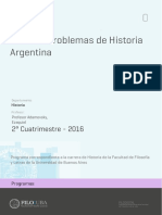 Uba Ffyl P 2016 His Problemas de Historia Argentina