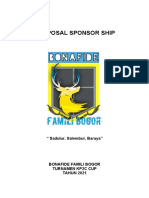 Proposal Sponsor Ship BFB