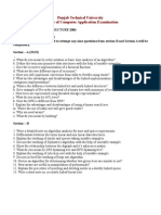 (WWW - Entrance-Exam - Net) - PTU MCA 3rd Semester Sample Paper 7