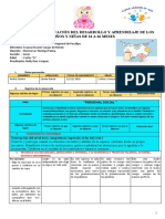 Re3gistro de Observacion y Seguimiento de Desarrollo de Capacidades en Niños de 24 A 36 Semanas. Andre