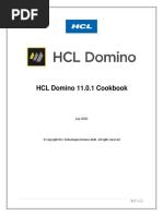 HCL Domino 11.0.1 Cookbook: July 2020