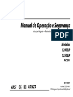 C 1200SJP, 1350SJP JLG Operation Portuguese (BR)