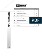 Trigonometry H D Sot MR Statistics Relation 1590398170