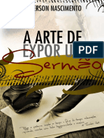 A Arte de Expor Um Sermão - Jeverson Nascimento