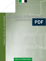 Programa de Trastornos Mentales Graves 2007 - PREVIO