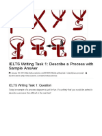 IELTS Writing Task 1 - Describe A Process With Sample Answer
