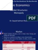 Market Structures: Monopoly