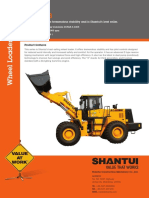 Shantui SL50W-3 Wheel Loader Technical Specifications