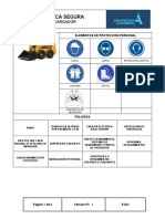 E-041 Practica Segura Minicargador