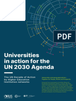 Universities in Action For The UN 2030 Agenda