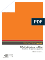 Déficit habitacional en Chile aumenta